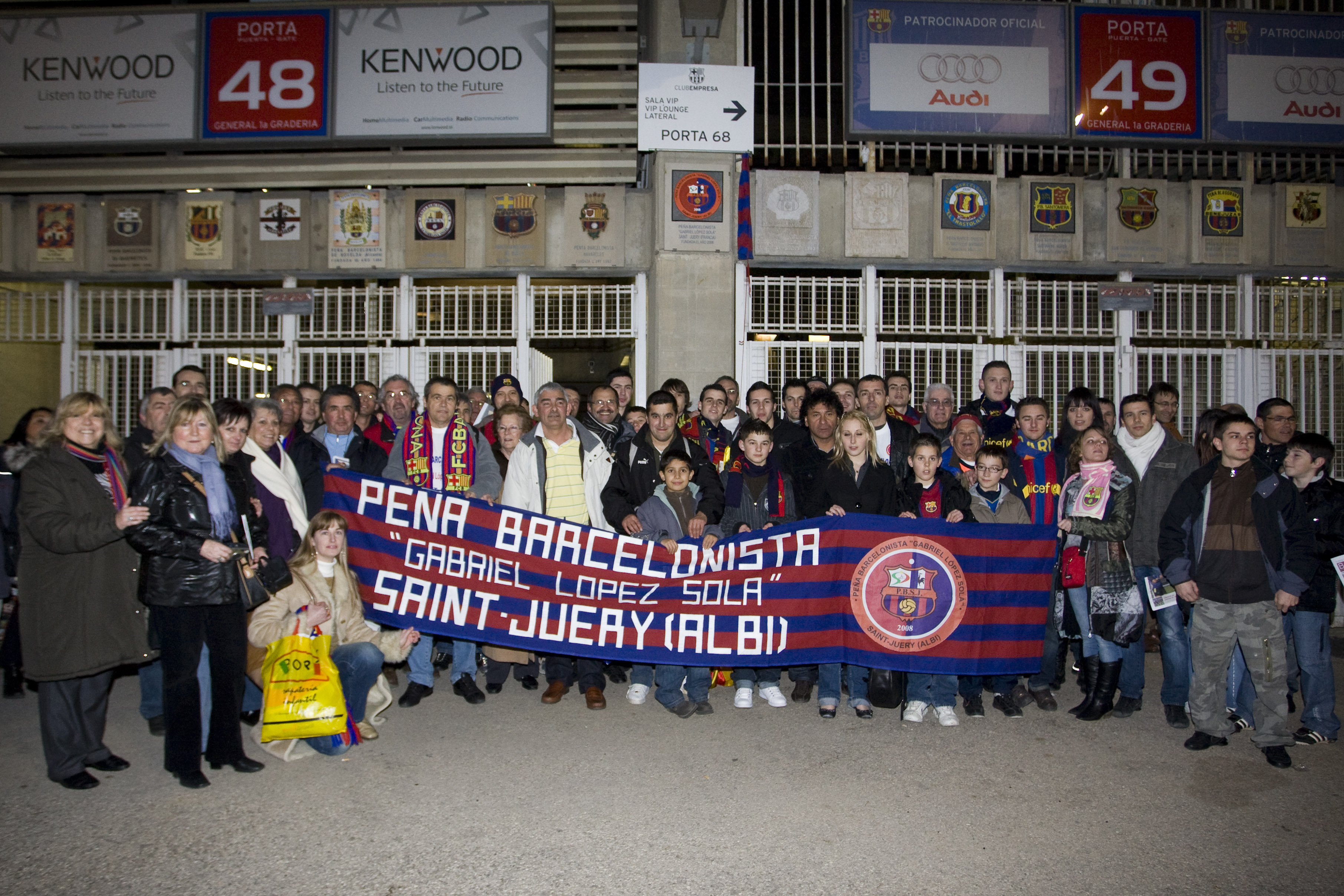 Inauguration de l’écusson